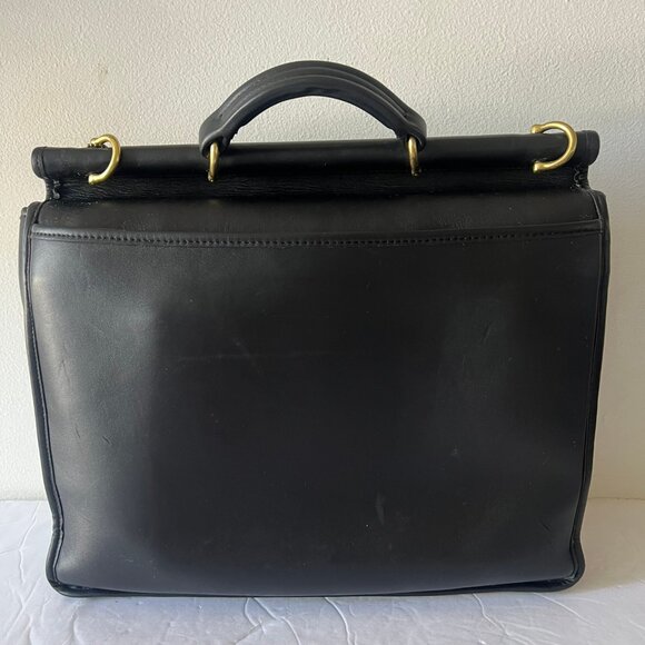 COACH VINTAGE LAPTOP COMPUTER 5299 BEEKMAN BRIEFCASE GLOVE TANNED LEATHER - Picture 4 of 9